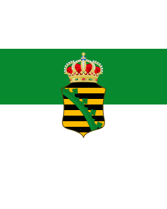 Flag: Saxe-Altenburg between 1893 and 1918 |  landscape flag | 1.35m² | 14.5sqft | 90x150cm | 3x5ft 