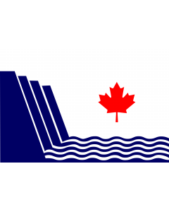 Flag: Scarborough Ontario | En Scarborough, Ontario, drawn in |  landscape flag | 1.35m² | 14.5sqft | 90x150cm | 3x5ft 