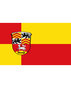 Flag: Schaafheim, Hesse, Germany |  landscape flag | 1.35m² | 14.5sqft | 90x150cm | 3x5ft 