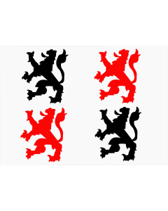 Flag: Schoonhoven |  landscape flag | 1.35m² | 14.5sqft | 90x150cm | 3x5ft 