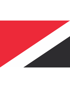 Flag: Sealand |  landscape flag | 1.35m² | 14.5sqft | 90x150cm | 3x5ft 