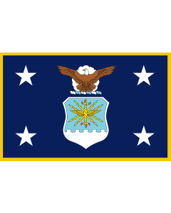 Flag: Secretary of the Air Force |  landscape flag | 1.35m² | 14.5sqft | 90x150cm | 3x5ft 