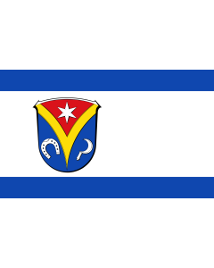 Flag: Seeheim-Jugenheim, Hesse, Germany |  landscape flag | 1.35m² | 14.5sqft | 90x150cm | 3x5ft 