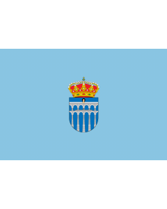 Flag: Segovia | Ciudad de Segovia, en Segovia  España |  landscape flag | 1.35m² | 14.5sqft | 90x150cm | 3x5ft 