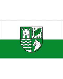 Flag: Common municipality of Jümme |  landscape flag | 1.35m² | 14.5sqft | 90x150cm | 3x5ft 