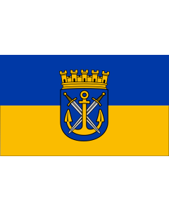 Flag: City of Solingen |  landscape flag | 1.35m² | 14.5sqft | 90x150cm | 3x5ft 