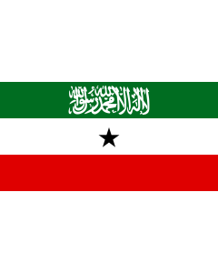 Flag: Somaliland |  landscape flag | 1.35m² | 14.5sqft | 80x160cm | 30x60inch 