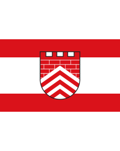 Flag: City of Borgholzhausen |  landscape flag | 1.35m² | 14.5sqft | 90x150cm | 3x5ft 