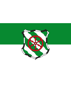 Flag: Municipality of Gütersloh |  landscape flag | 1.35m² | 14.5sqft | 90x150cm | 3x5ft 