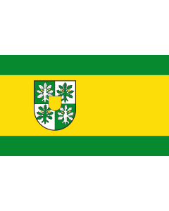 Flag: German city of Verl, granted 31 January 1973 |  landscape flag | 1.35m² | 14.5sqft | 90x150cm | 3x5ft 