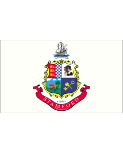 Flag: City of Stamford, Connecticut |  landscape flag | 1.35m² | 14.5sqft | 90x150cm | 3x5ft 