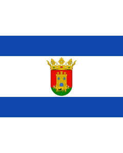 Flag: Talavera de la Reina, Spain |  landscape flag | 1.35m² | 14.5sqft | 90x150cm | 3x5ft 