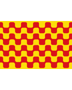 Flag: Tarragona |  landscape flag | 1.35m² | 14.5sqft | 90x150cm | 3x5ft 