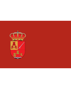 Flag: Torreperogil, Jaén, Spain |  landscape flag | 1.35m² | 14.5sqft | 90x150cm | 3x5ft 