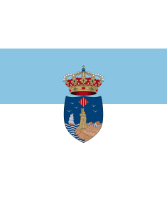 Flag: Torrevieja |  landscape flag | 1.35m² | 14.5sqft | 90x150cm | 3x5ft 