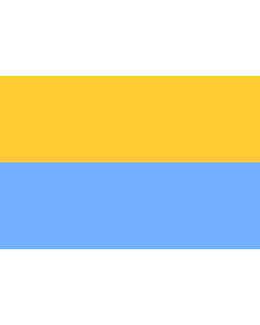 Flag: Yellow-Blue flag of Ukrainian People s Republic |  landscape flag | 1.35m² | 14.5sqft | 90x150cm | 3x5ft 