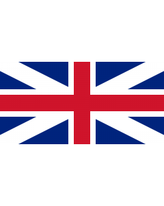Flag: En United Empire Loyalists  UEL ; it s based off of the 1801 Union flag |  landscape flag | 1.35m² | 14.5sqft | 80x160cm | 30x60inch 