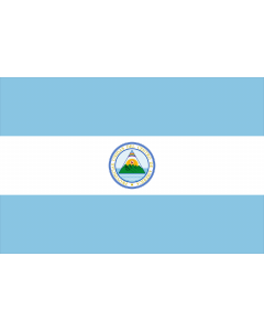 Flag: United Provinces of Central America |  landscape flag | 1.35m² | 14.5sqft | 90x150cm | 3x5ft 