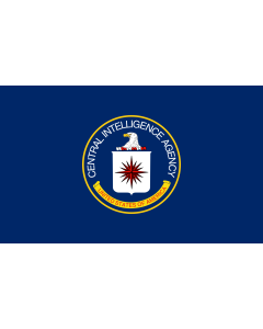 Tisch-Fahne / Tisch-Flagge: U.S. Central Intelligence Agency | United States Central Intelligence Agency 15x25cm