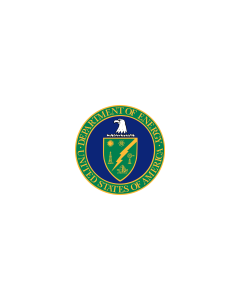 Flag: United States Department of Energy |  landscape flag | 1.35m² | 14.5sqft | 90x150cm | 3x5ft 