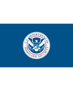 Flagge: XL United States Department of Homeland Security | The United States Department of Homeland Security  DHS  |  Querformat Fahne | 2.16m² | 120x180cm 