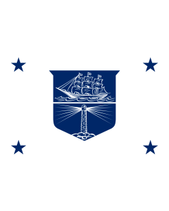 Flag: United States Deputy Secretary of Commerce |  landscape flag | 1.35m² | 14.5sqft | 90x150cm | 3x5ft 