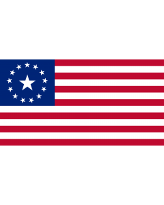Flag: United States from the Fallout series of video games |  landscape flag | 1.35m² | 14.5sqft | 85x160cm | 33x60inch 