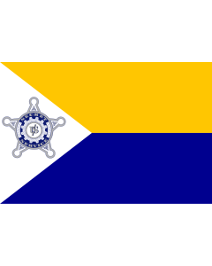 Flag: An   recreation of the flag of the United States Secret Service  USSS |  landscape flag | 1.35m² | 14.5sqft | 90x150cm | 3x5ft 