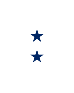 Flag: US Navy non-executive Rear Admiral Upper Half |  landscape flag | 1.35m² | 14.5sqft | 90x150cm | 3x5ft 