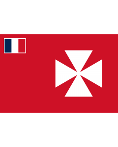 Flag: Uvea |  landscape flag | 0.06m² | 0.65sqft | 20x30cm | 8x12in 