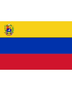 Flag: Venezuela 1836-1859 |  landscape flag | 1.35m² | 14.5sqft | 90x150cm | 3x5ft 