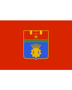 Flag: Volgograd city |  landscape flag | 1.35m² | 14.5sqft | 90x150cm | 3x5ft 