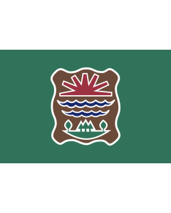 Flag: Western Abenaki | St |  landscape flag | 1.35m² | 14.5sqft | 90x150cm | 3x5ft 