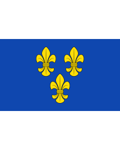 Flag: City of Wiesbaden |  landscape flag | 1.35m² | 14.5sqft | 90x150cm | 3x5ft 