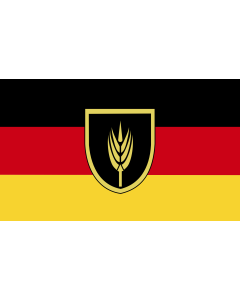 Flag: Wolgadeutsche |  landscape flag | 1.35m² | 14.5sqft | 90x150cm | 3x5ft 