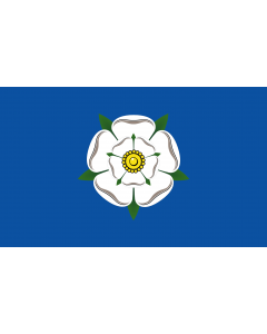 Flag: Yorkshire  older design | Yorkshire |  landscape flag | 1.35m² | 14.5sqft | 90x150cm | 3x5ft 