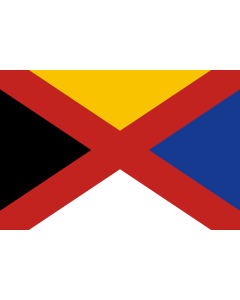 Flag: YuanFlag1 |  landscape flag | 1.35m² | 14.5sqft | 90x150cm | 3x5ft 