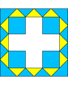 Flag: Gonfalon  of city of Zbarazh |  1.35m² | 14.5sqft | 120x120cm | 45x45inch 