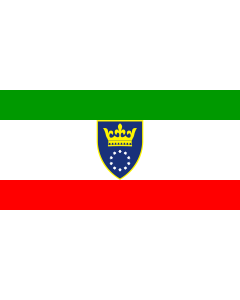 Flag: Zenica-Doboj Canton |  landscape flag | 1.35m² | 14.5sqft | 80x160cm | 30x60inch 