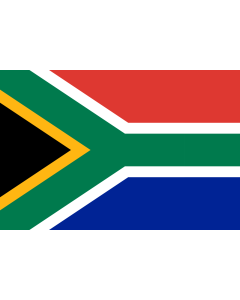 Flag: South Africa |  landscape flag | 0.06m² | 0.65sqft | 20x30cm | 8x12in 