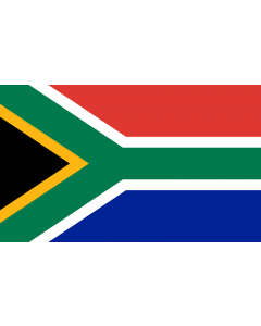 Flagge: XL+ Südafrika  |  Querformat Fahne | 2.4m² | 120x200cm 