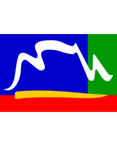 Bandera de  Cape Town  |  bandera horizontal | 0.06m² | 20x30cm  para Banderas de Vehículos Diplomat-Flags 