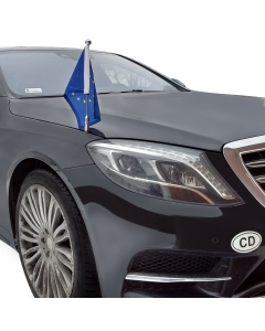  Car Flag Pole Diplomat-Z-Chrome-PRO-MB-S-W222  for Mercedes-Benz S (W222) (2013-2020)