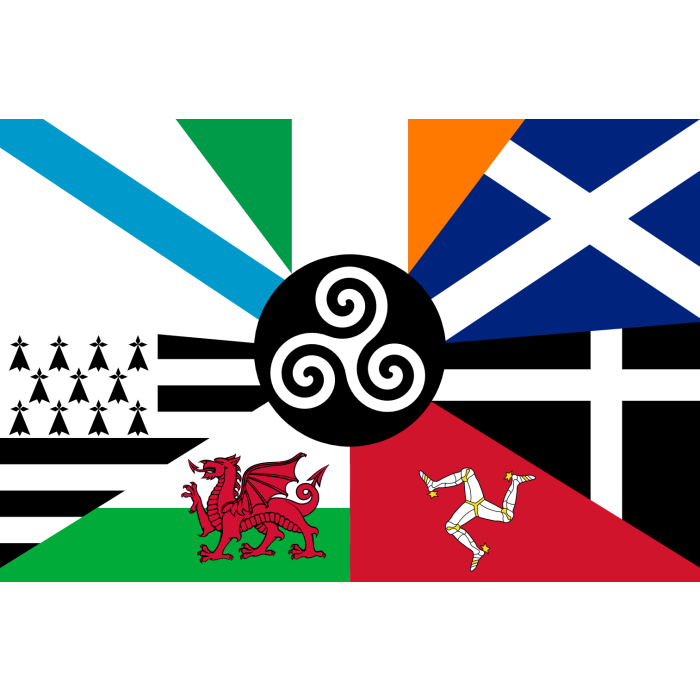 Flag Combined Of The Celtic Nations Landscape Flag 1 35m 14 